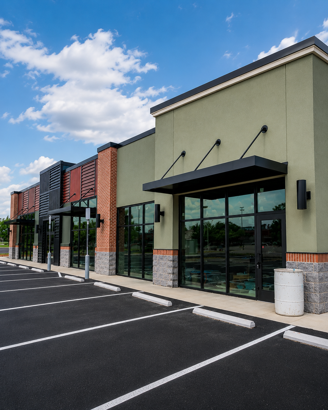 Commercial Storefront Repaint — after