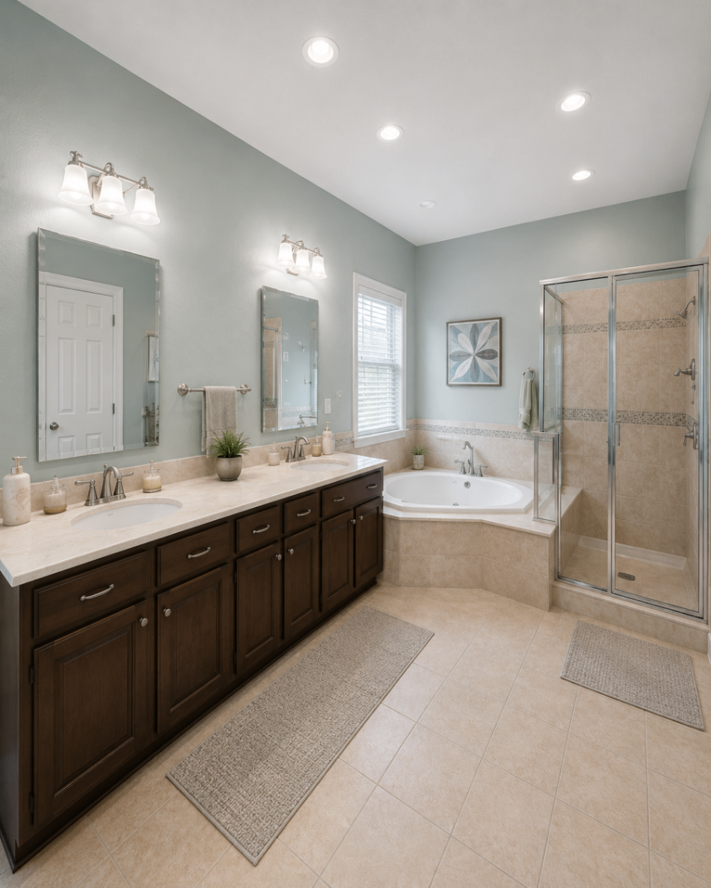 Spa-Style Master Bath Refresh — after