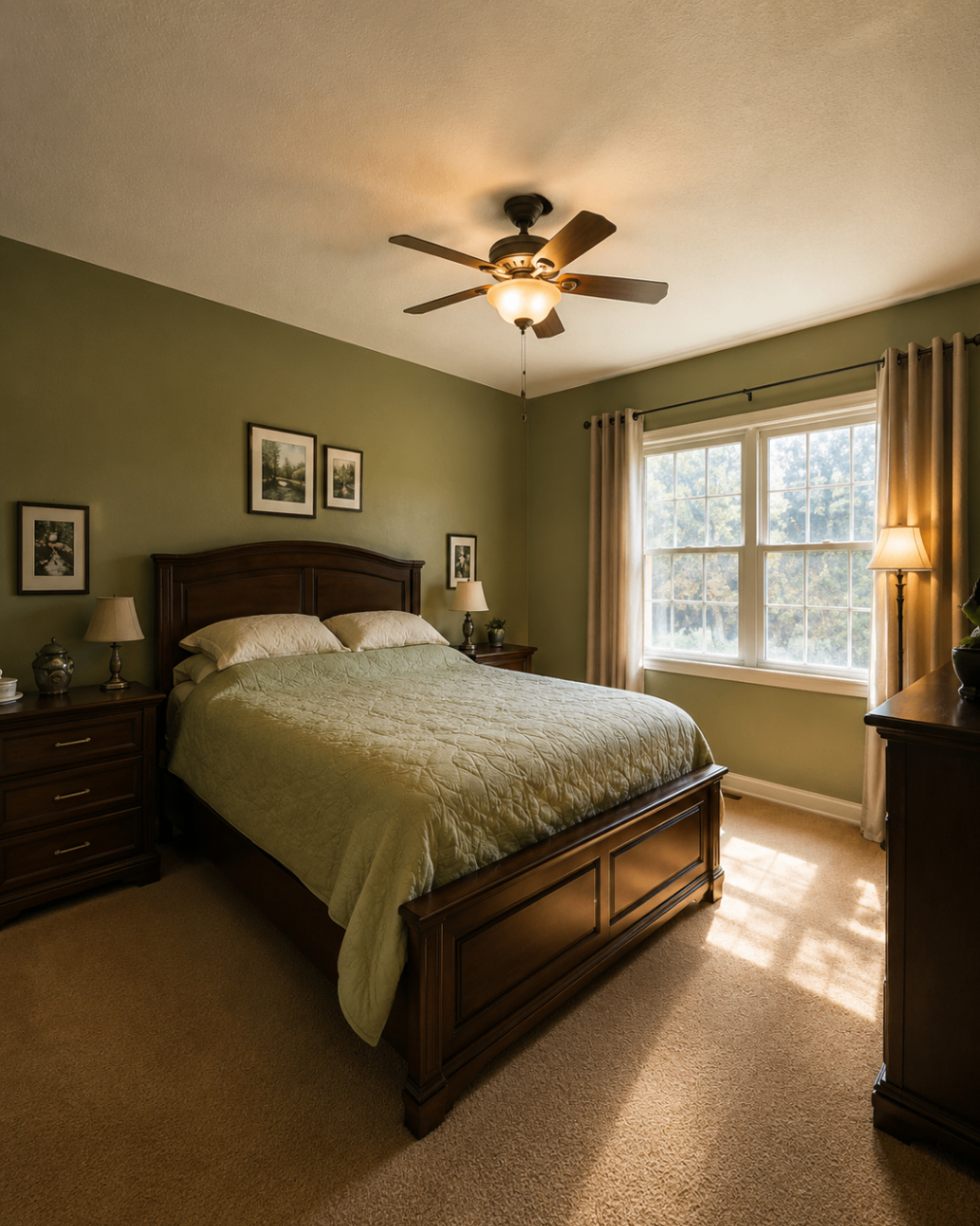 Refreshed Master Bedroom — before