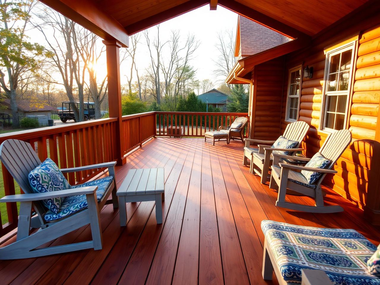 Deck Staining
